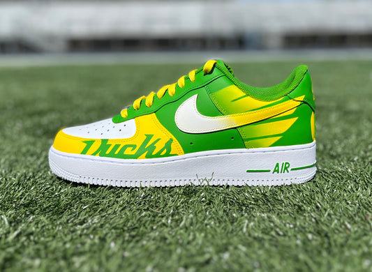 Air Force 1 Custom Painted Oregon Ducks Special Order