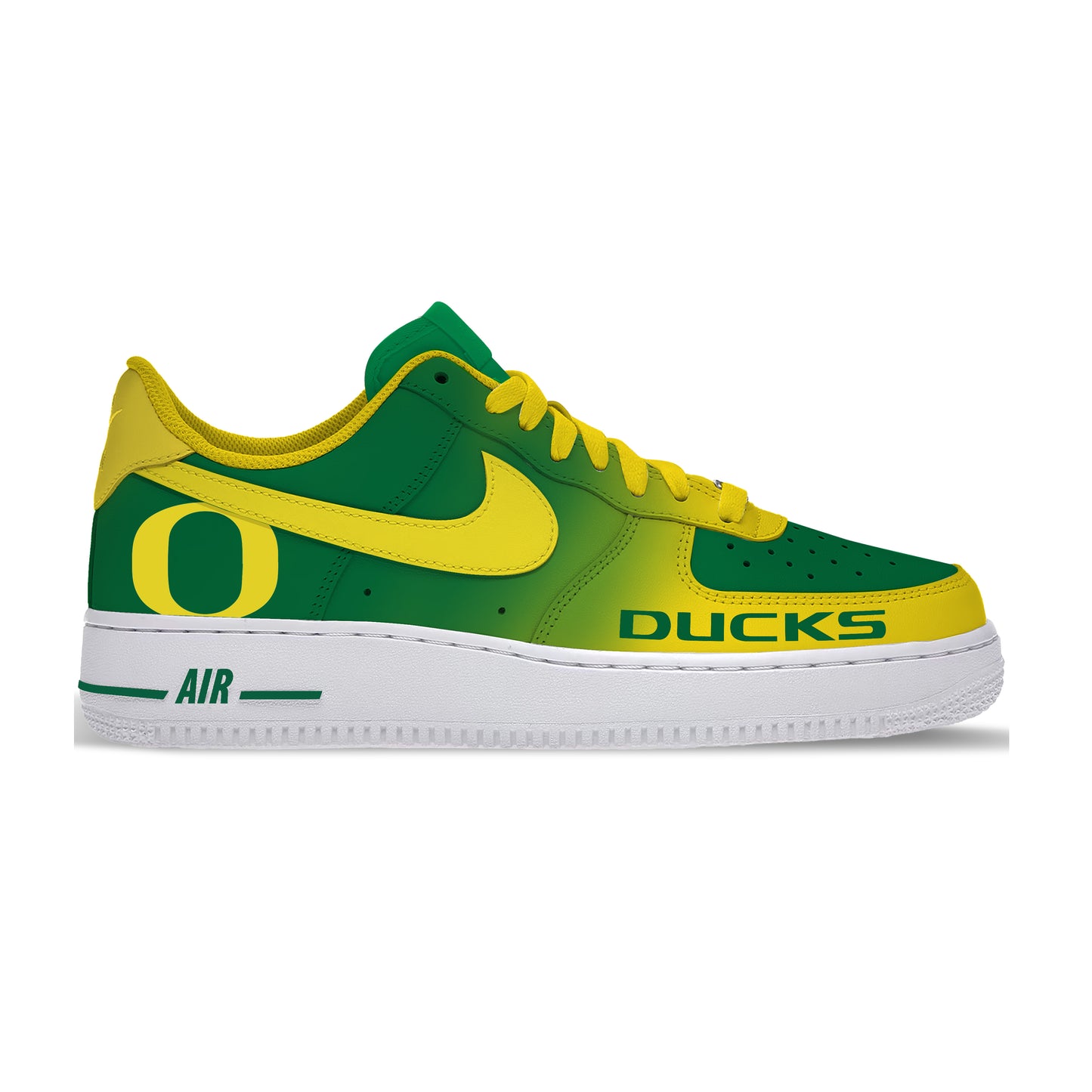 Air Force 1 Custom Painted Oregon Ducks