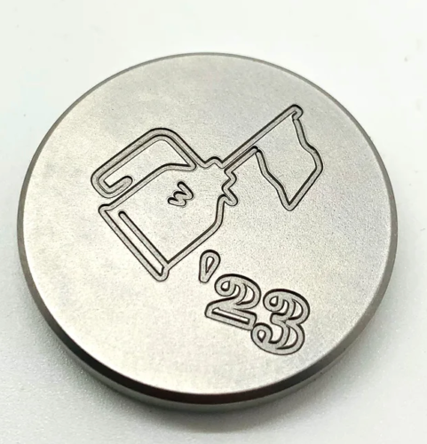 Good Wood Golf Stainless Steel The Masters Ball Marker 1 of 12 Made