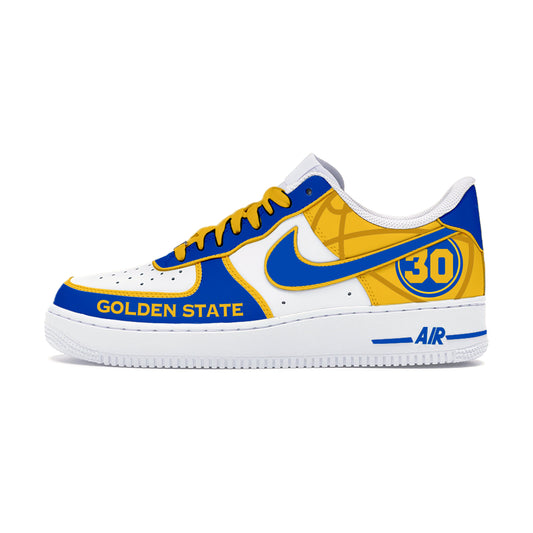 Air Force 1 Custom Painted Golden State Warriors (30)