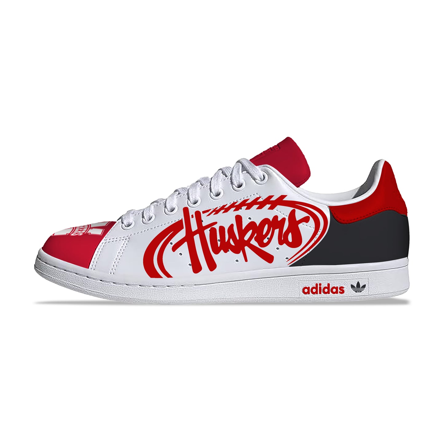 Adidas Stan Smith Nebraska Corn Huskers Custom Shoes