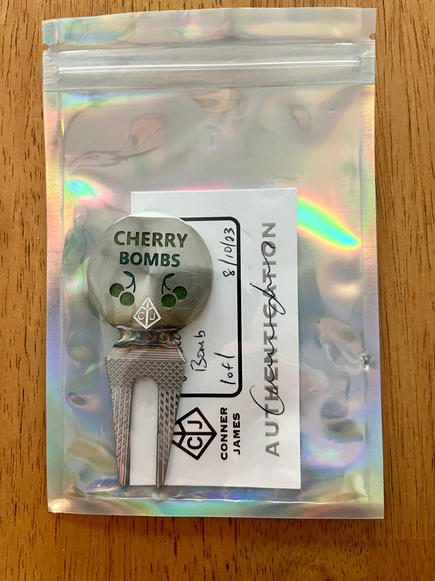 Conner James Golf Divot Tool Cherry Bomb 1 of 1