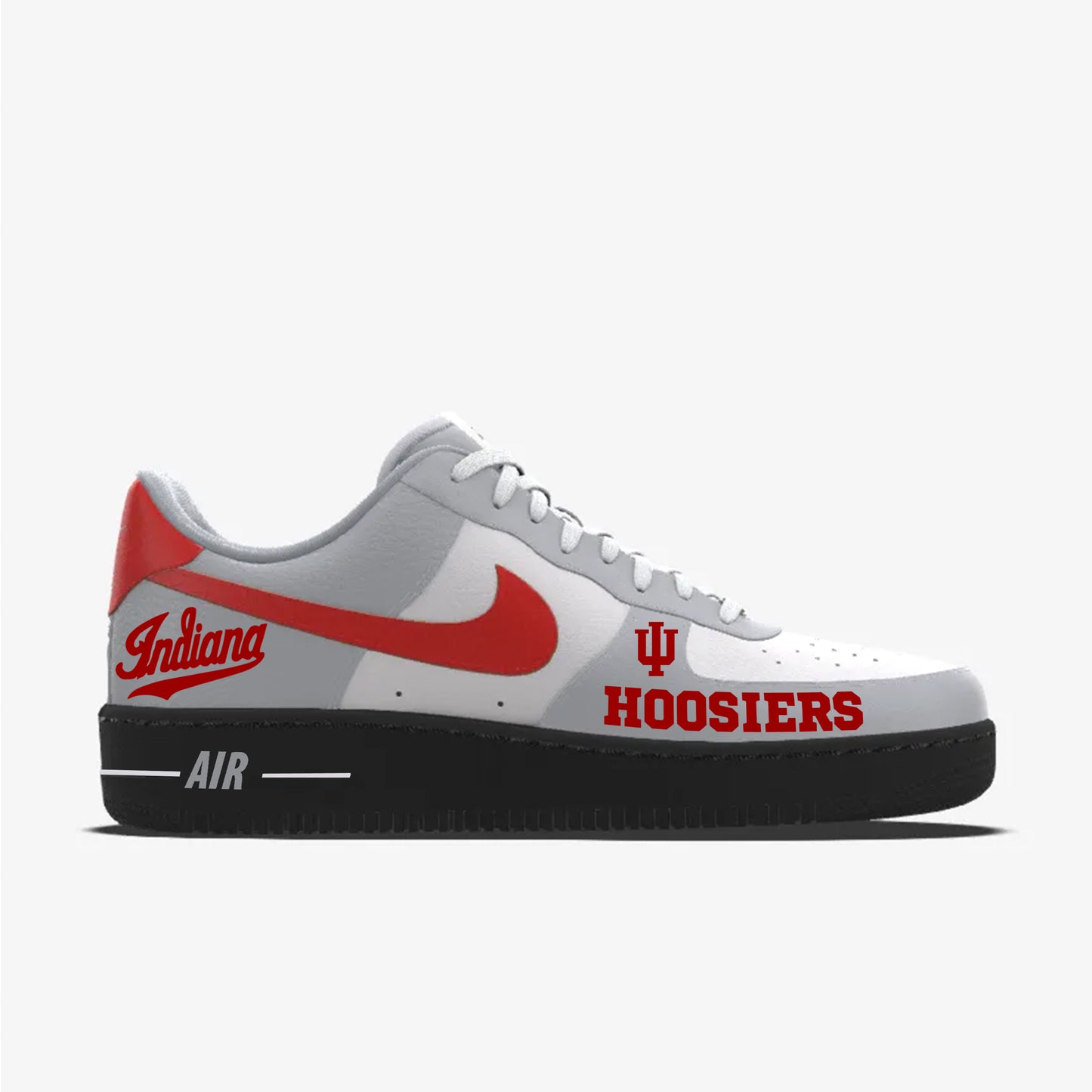 Air Force 1 Custom Painted Indiana Hoosiers V2