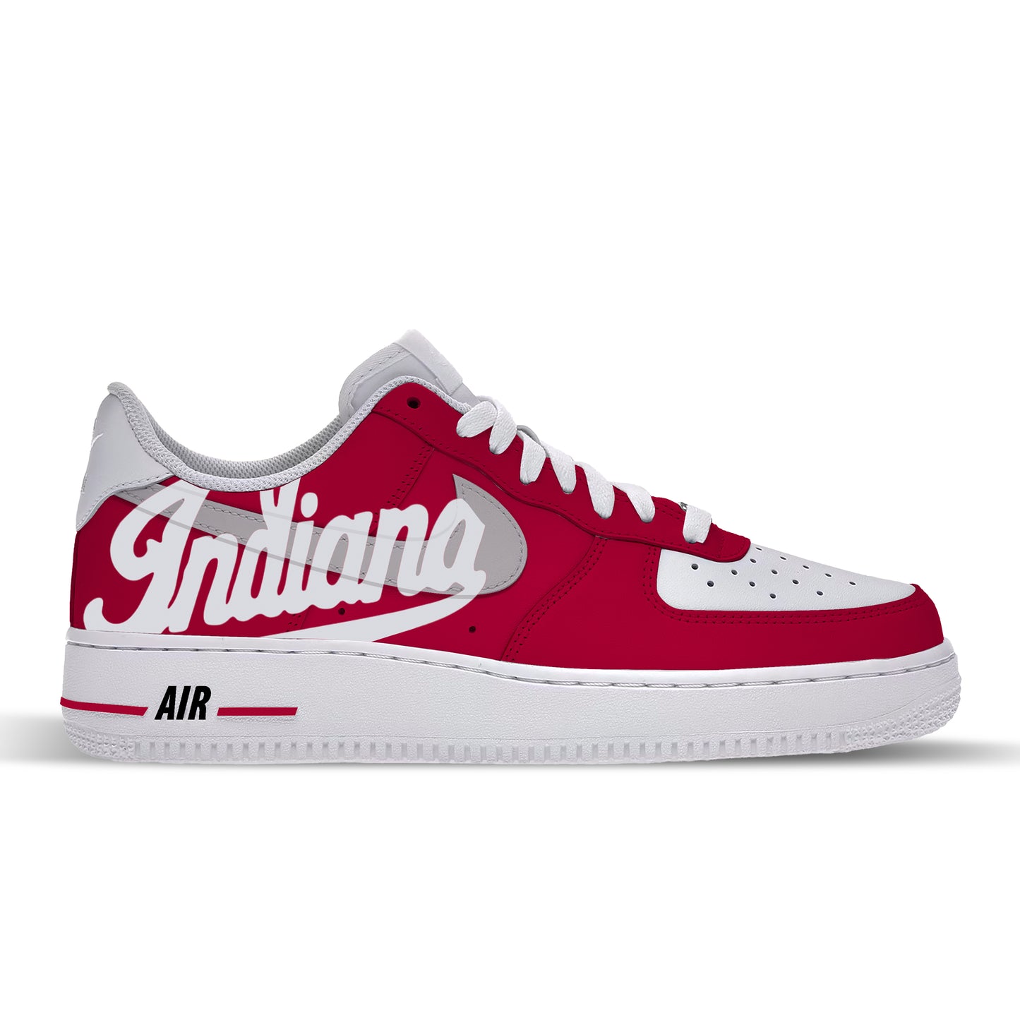 Air Force 1 Custom Painted Indiana Hoosiers "A"