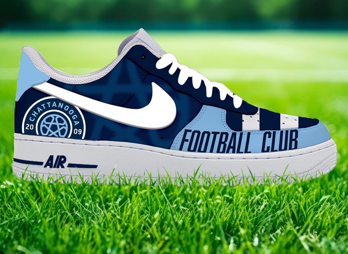 Air Force 1 Custom Painted Chattanooga FC