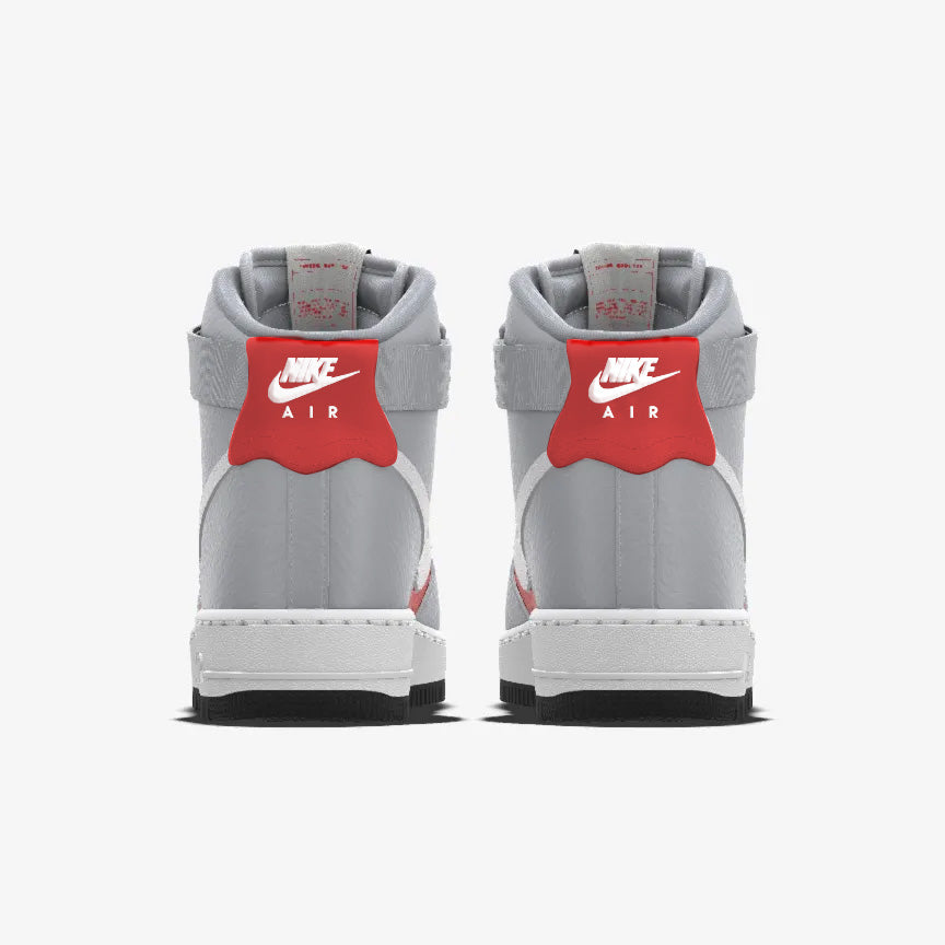 Air Force 1 High Custom Painted Ohio State University Natty