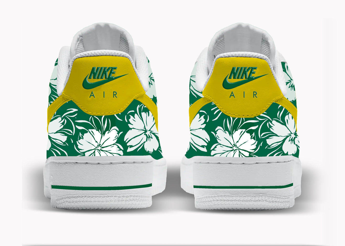 Air Force 1 Custom Painted Masters Golf Style