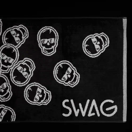 SWAG Golf Falling Skulls Golf Towel