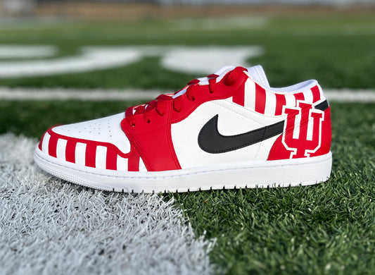 Air Force 1 Custom Painted Indiana Hoosiers "C"