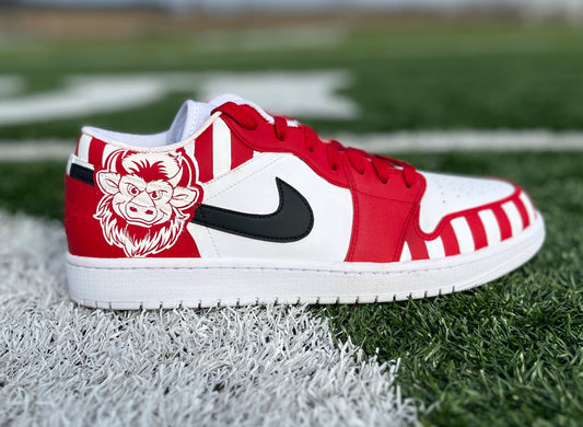 Air Force 1 Custom Painted Indiana Hoosiers "C"