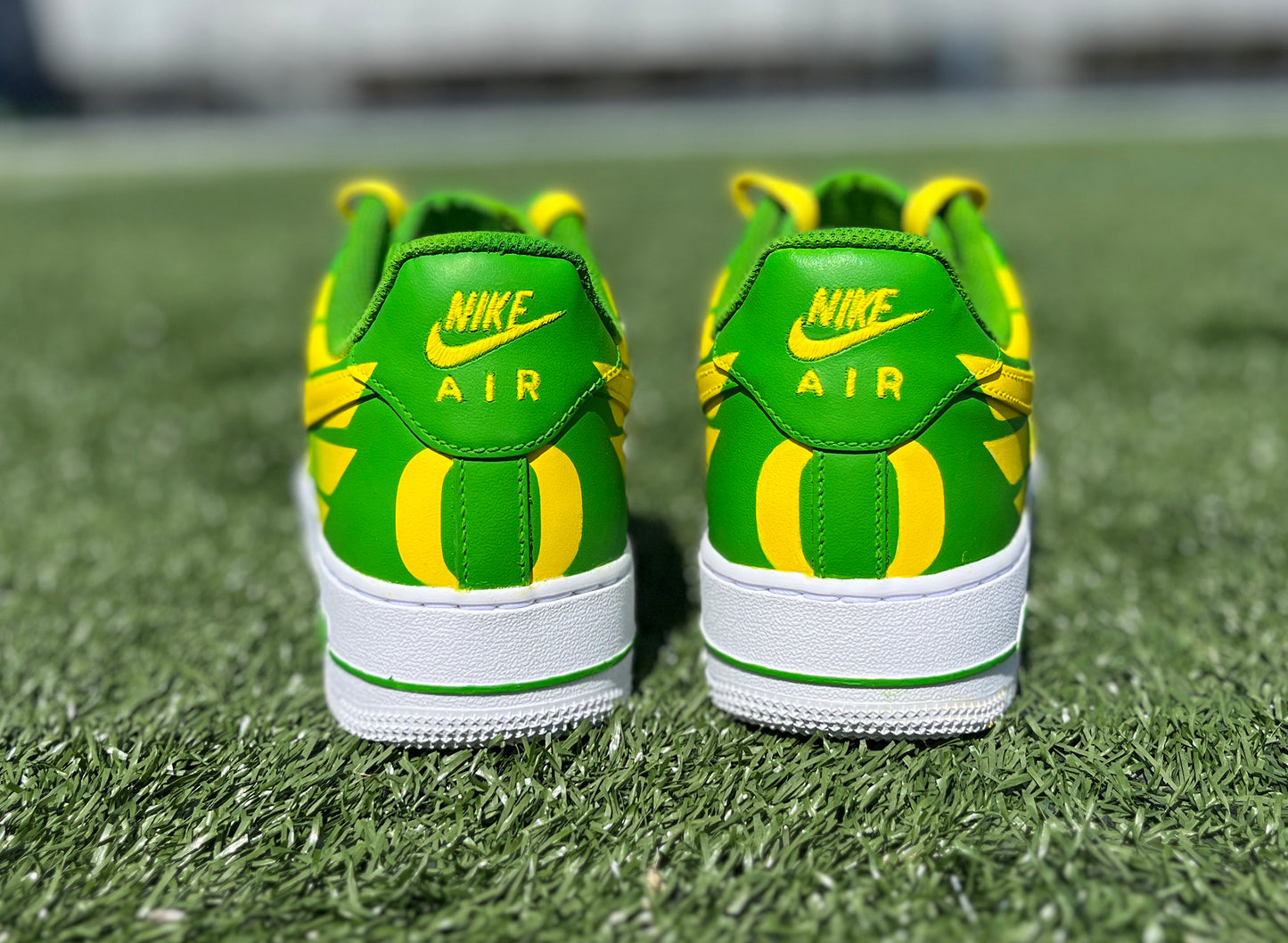 Air Force 1 Custom Painted Oregon Ducks Special Order