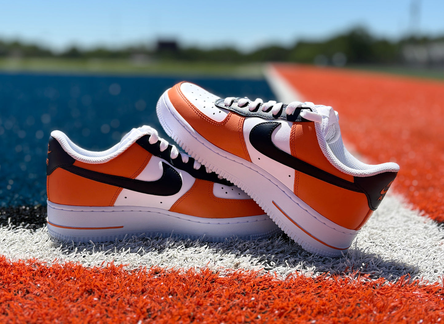 Air Force 1 Custom Painted Auburn University V3