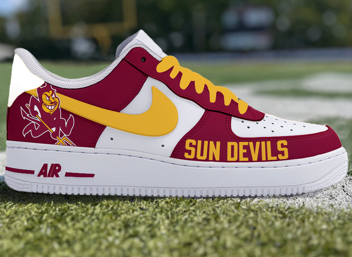 Air Force 1 Custom Painted Arizona State