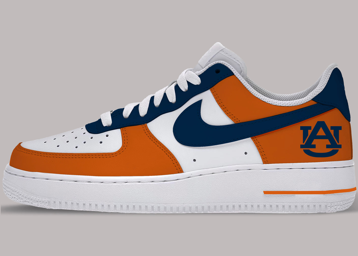Air Force 1 Custom Painted Auburn V3