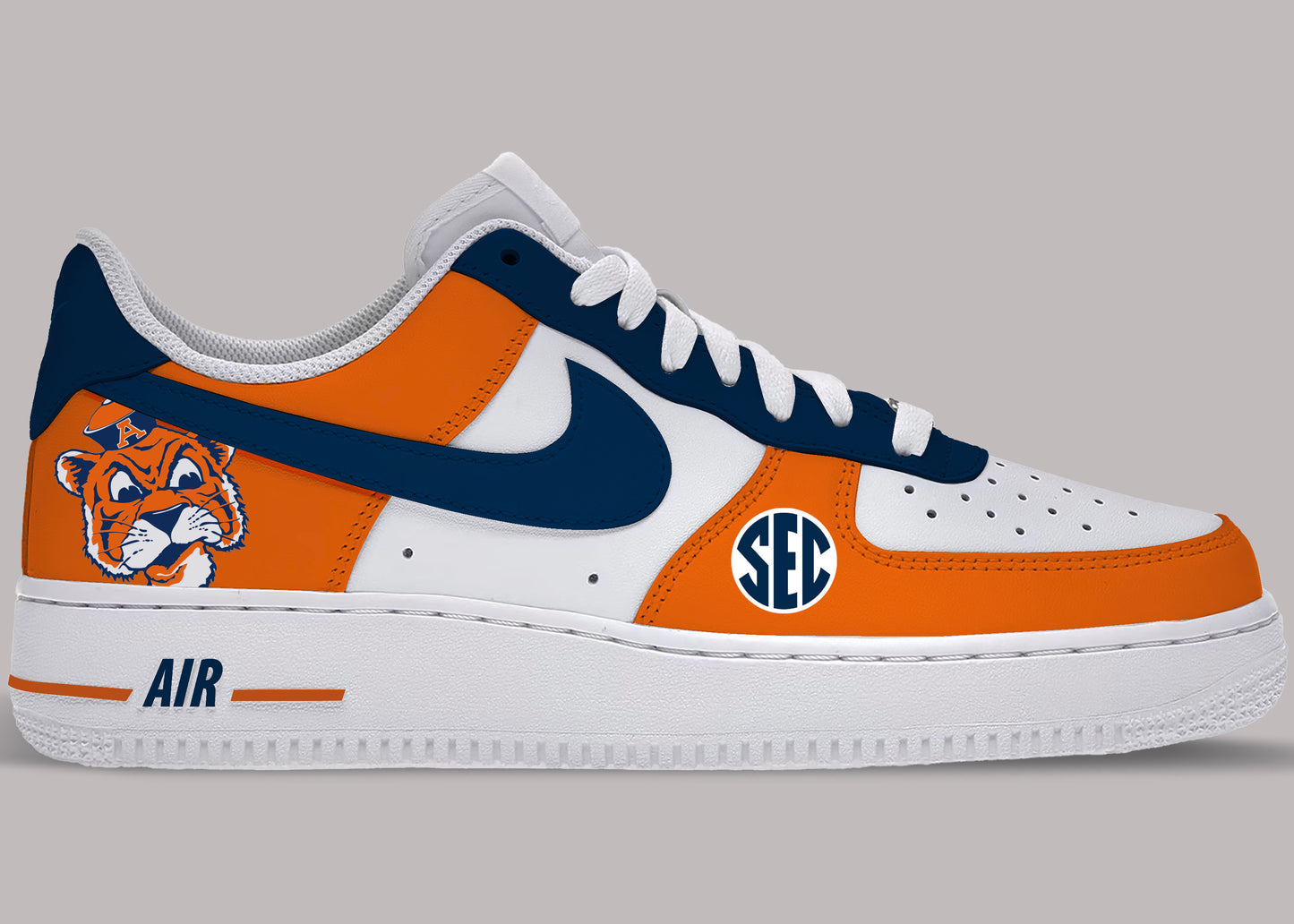 Air Force 1 Custom Painted Auburn V3