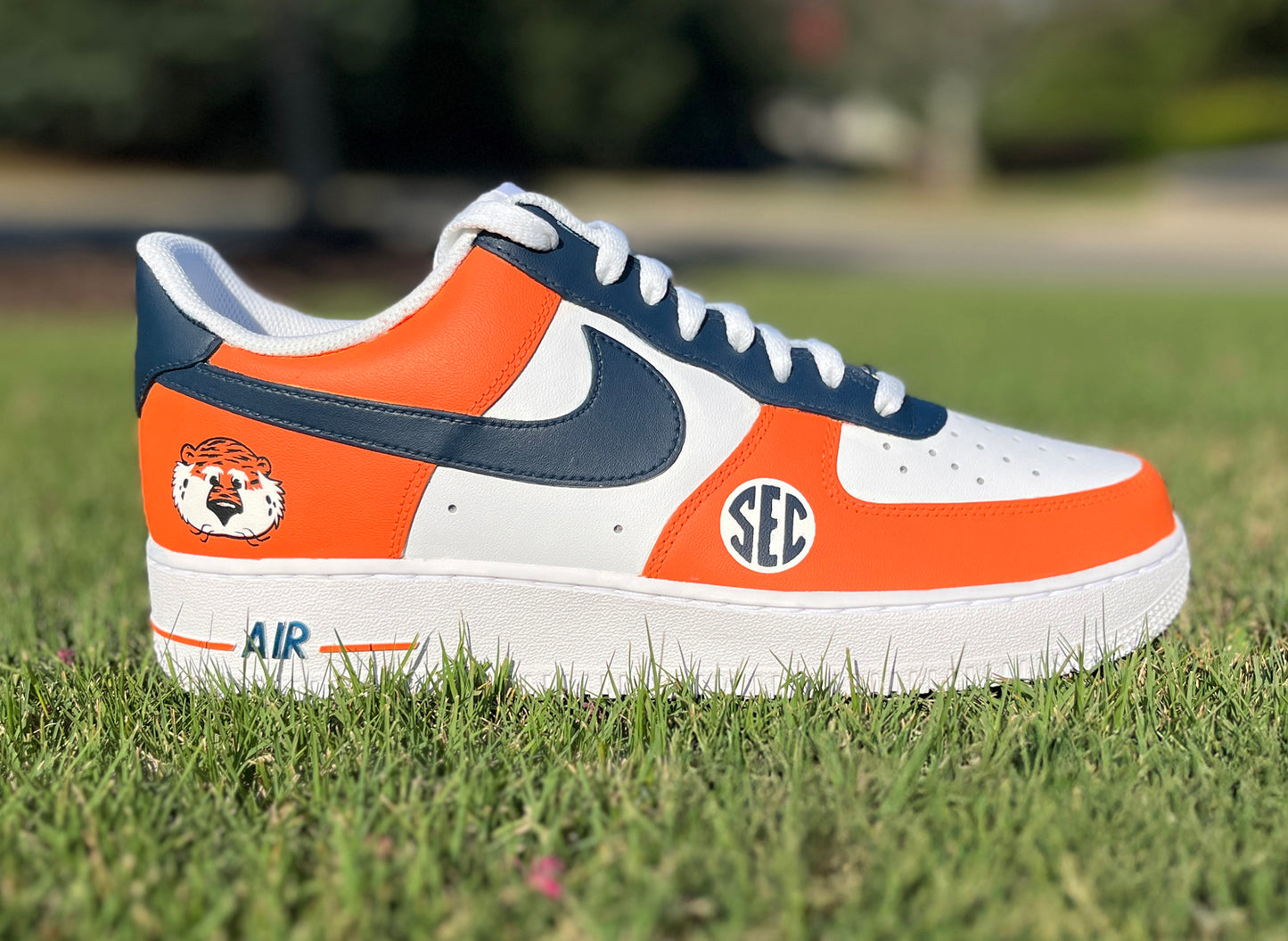 Air Force 1 Custom Painted Auburn University V2