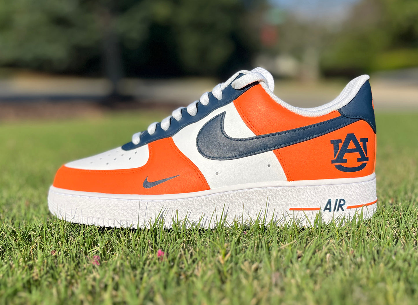 Air Force 1 Custom Painted Auburn University V2