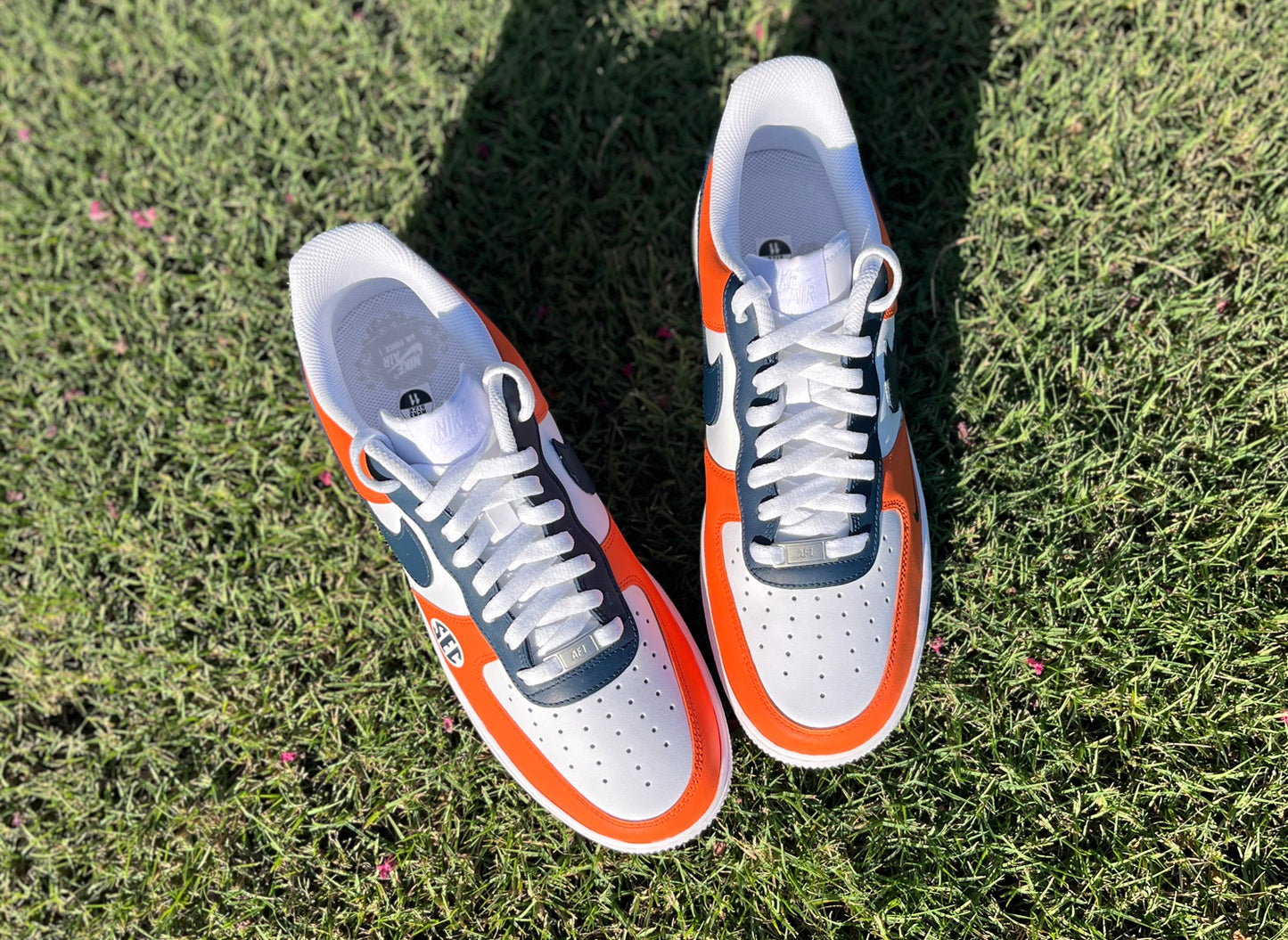 Air Force 1 Custom Painted Auburn University V2
