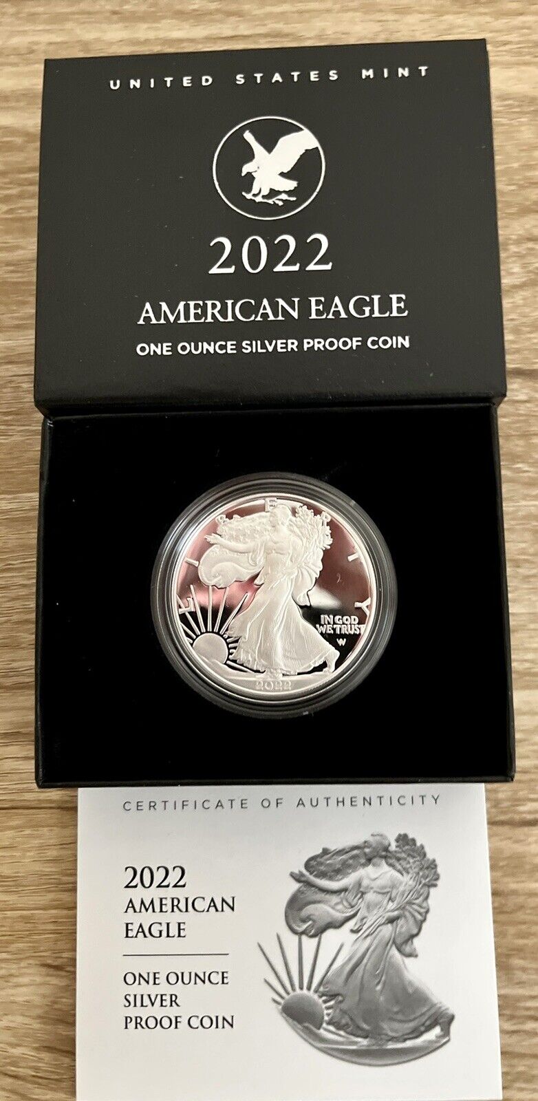 2022 W American Eagle Proof Coin