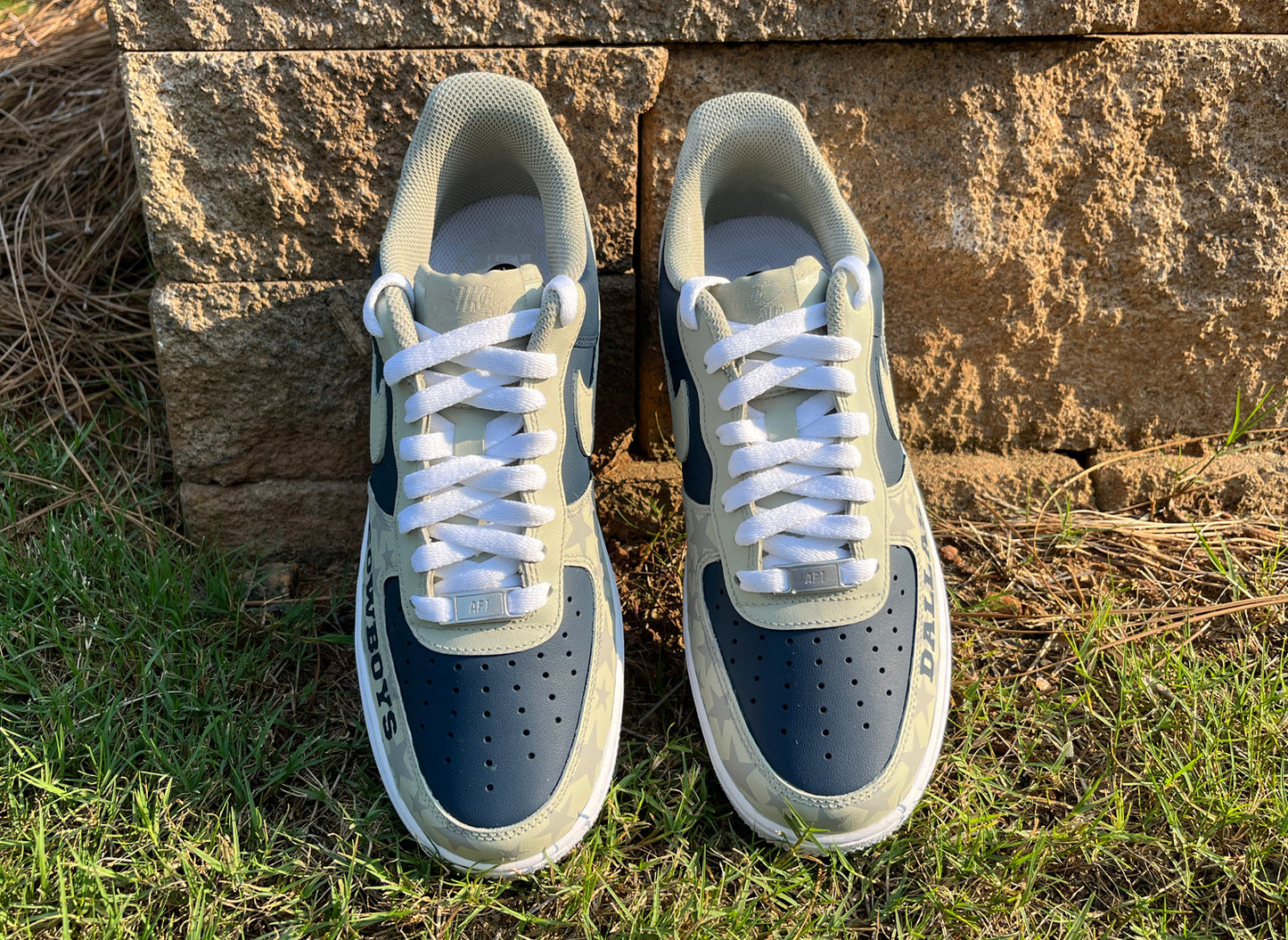 Air Force 1 Custom Painted Dallas Cowboys