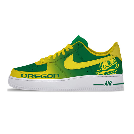 Air Force 1 Custom Painted Oregon Ducks