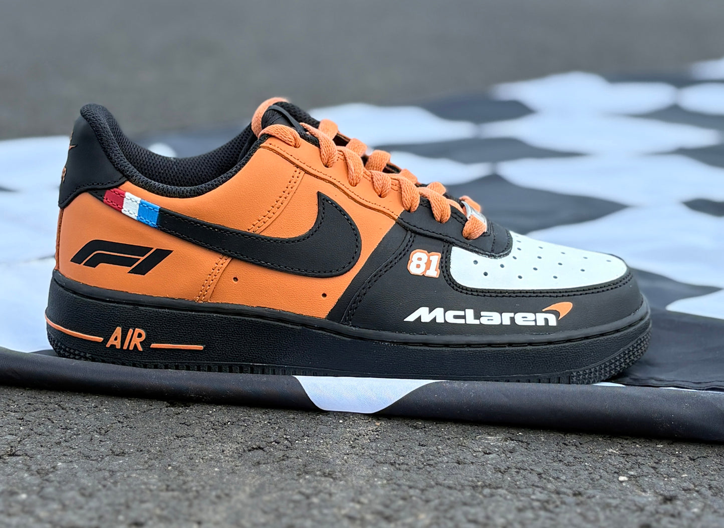 Air Force 1 Custom Painted McLaren F1