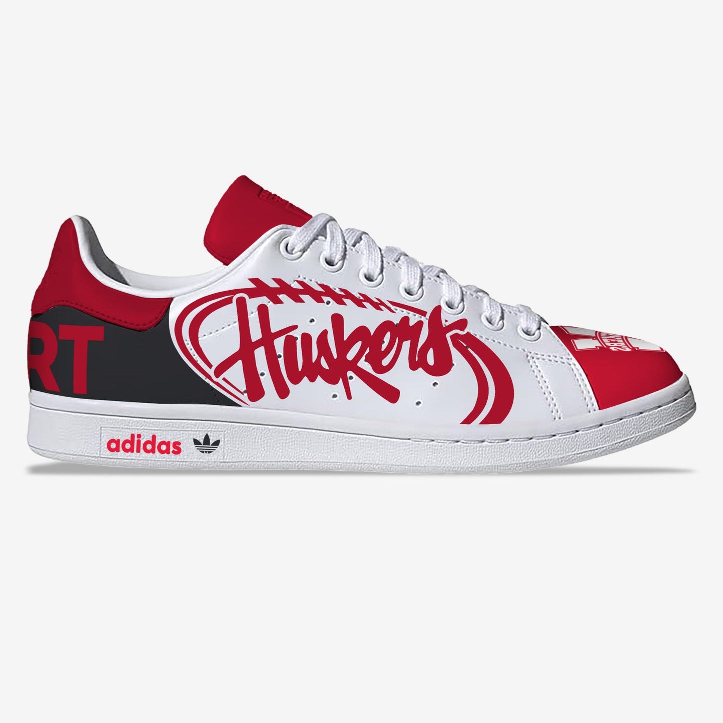 Adidas Stan Smith Nebraska Corn Huskers Custom Shoes