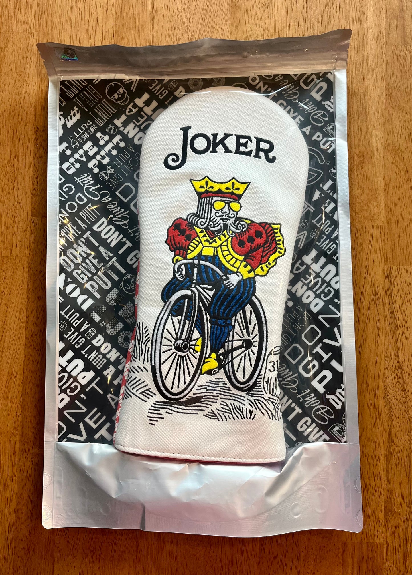 Swag Golf Swaggiversary - Joker Bicycle King - Driver Cover - Brand New Sealed