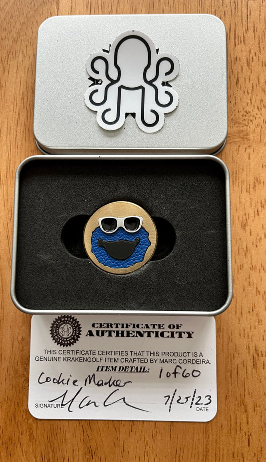 Kraken Golf Cookie Monster Limited Edition 1 of 60