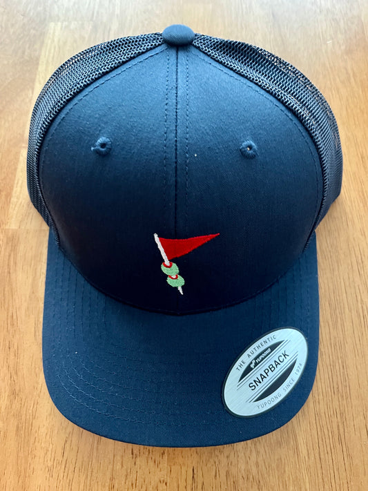 Scotty Cameron Hat Swizzlepin Retro Trucker Mesh Snapback Navy 2023 Vegas Drop