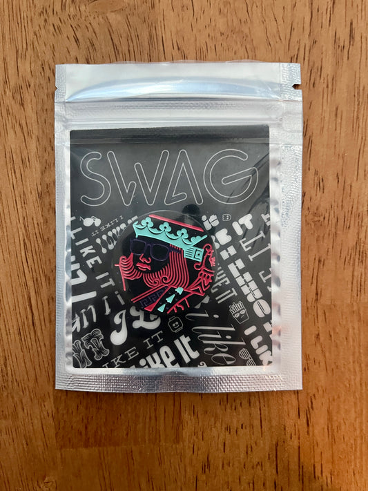 SWAG Don't Give a Putt Suicide King Black PVD Ball Marker