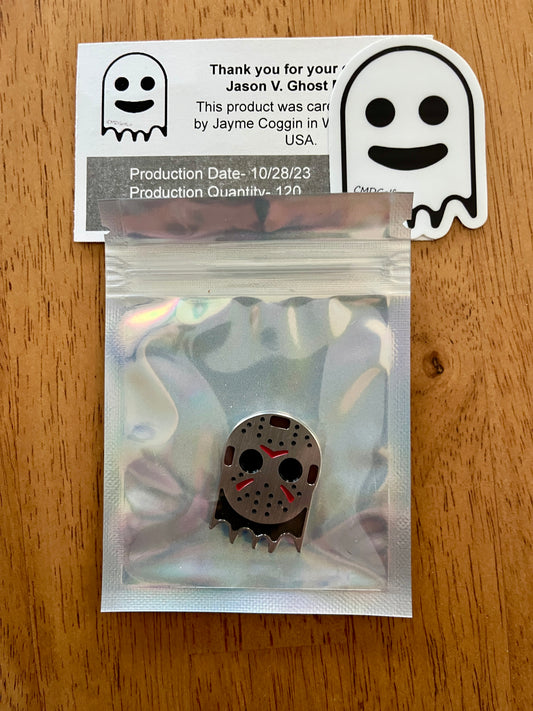 CMD Golf Halloween Jason Ghost Ball Marker 1 of 120 Ball Marker