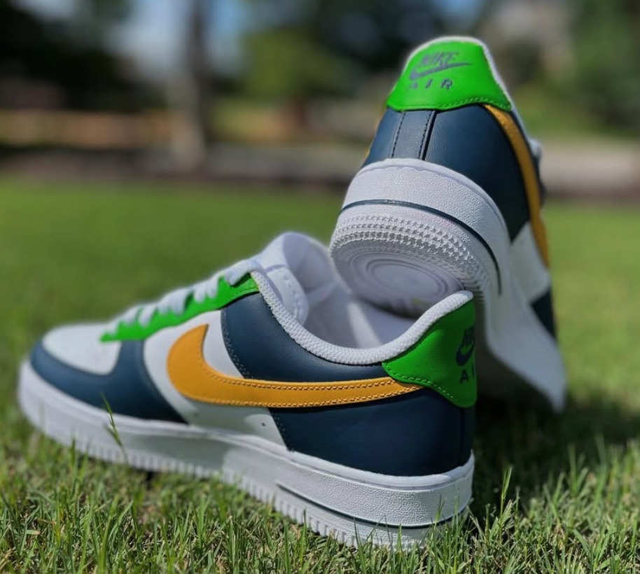 Air Force 1 Custom Painted Notre Dame Fighting Irish