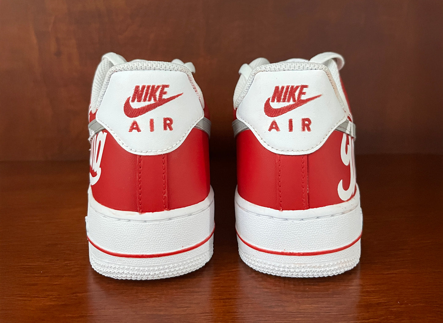 Air Force 1 Custom Painted Indiana Hoosiers V1