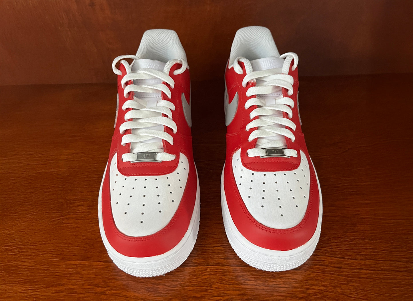 Air Force 1 Custom Painted Indiana Hoosiers V1