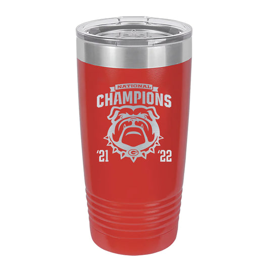 UGA Bulldogs National Champion 2021/2022 Travel Mug