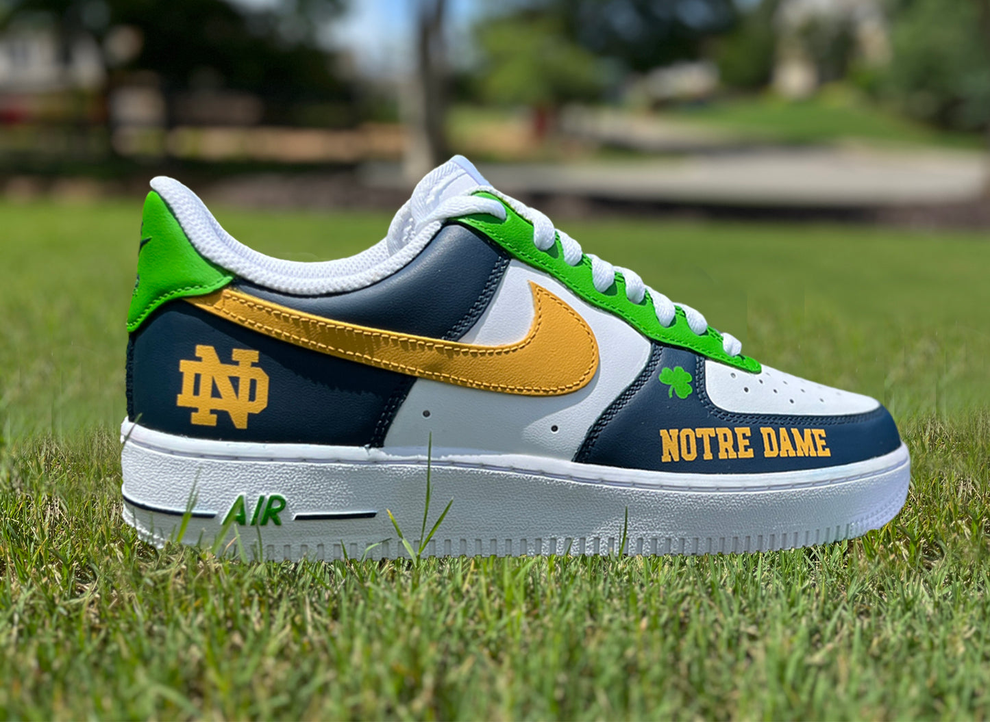 Air Force 1 Custom Painted Notre Dame