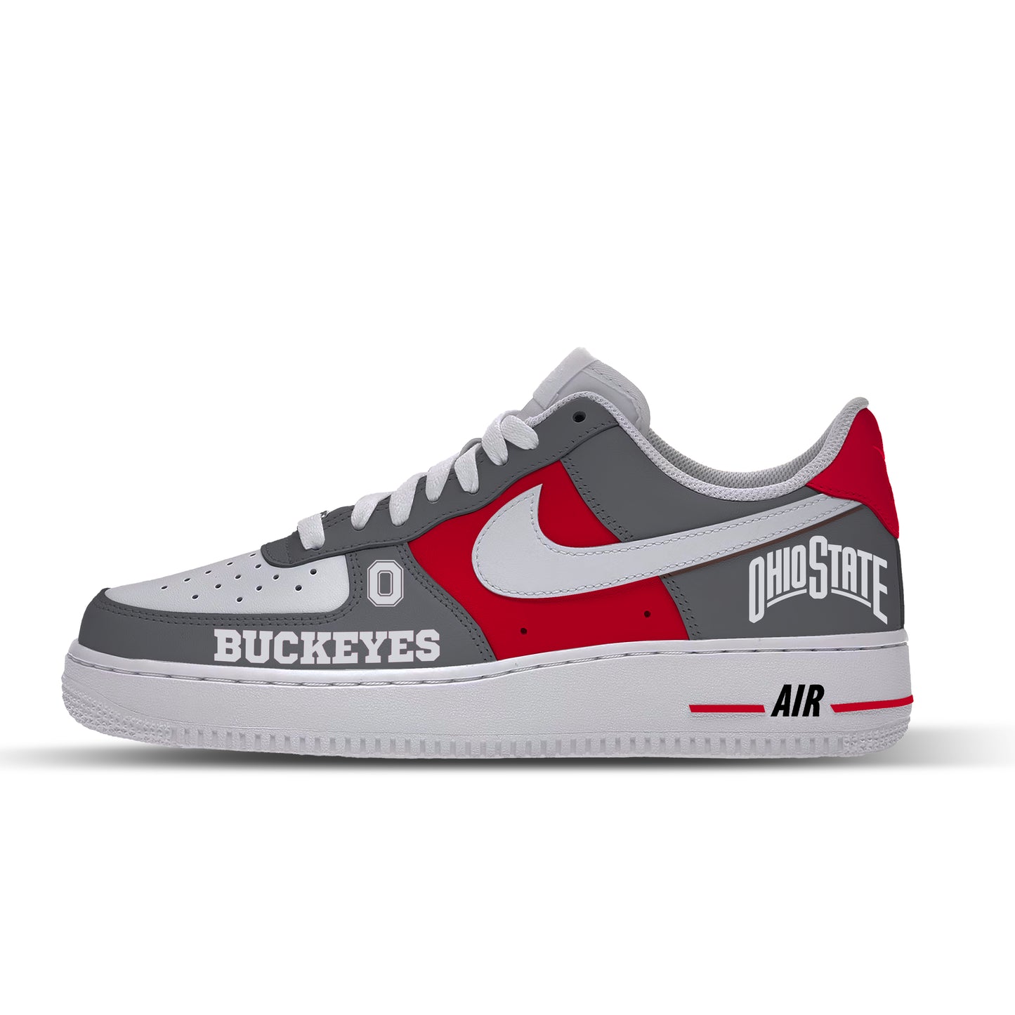 Air Force 1 Custom Painted THE Ohio State University Buckeyes