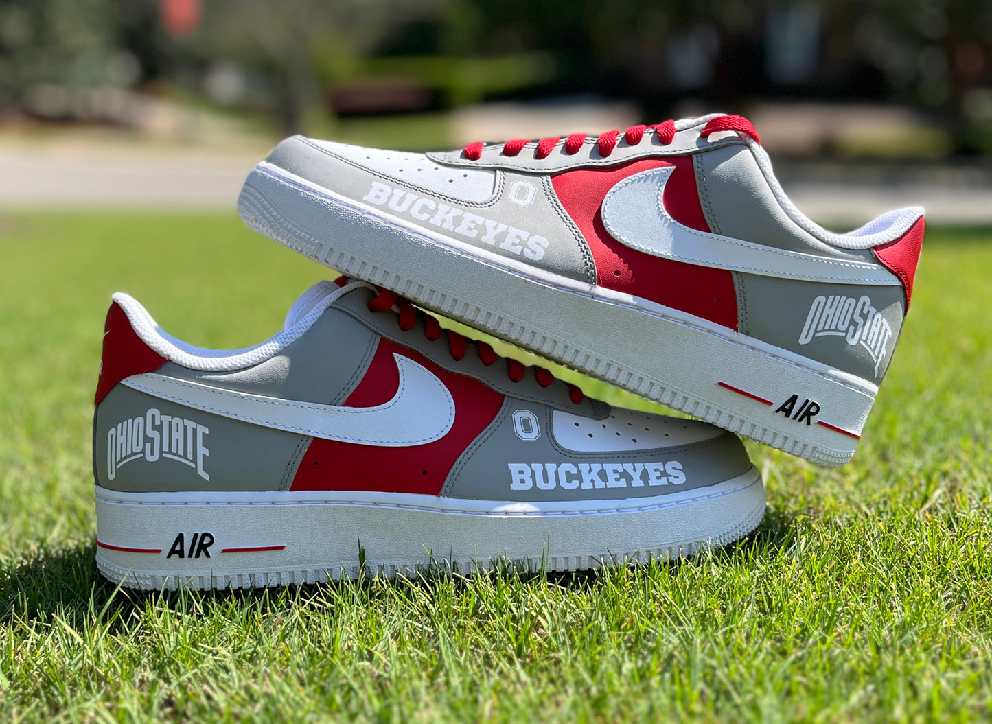 Air Force 1 Custom Painted THE Ohio State University