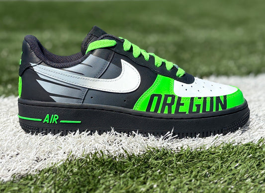 Air Force 1 Custom Painted Oregon Ducks V2