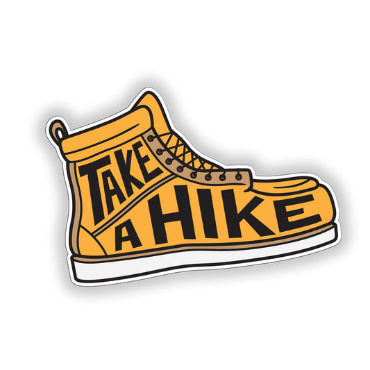 TAKE A HIKE STICKER