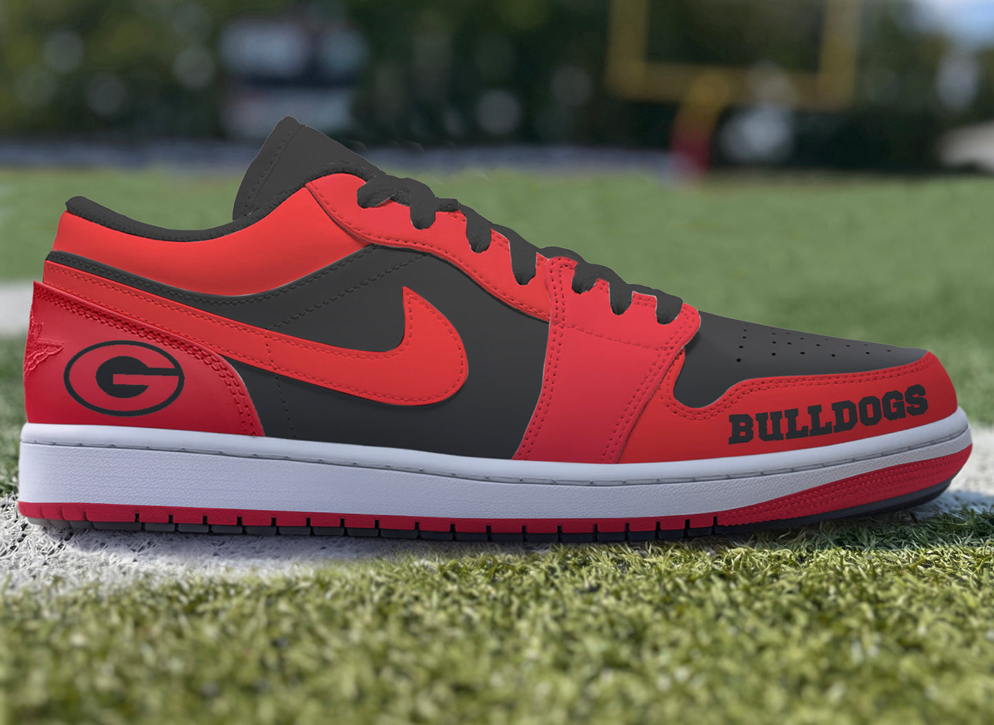 Air Jordan Custom Painted University of Georgia V2