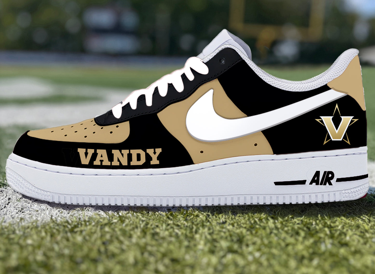 Air Force 1 Custom Painted Vanderbilt University