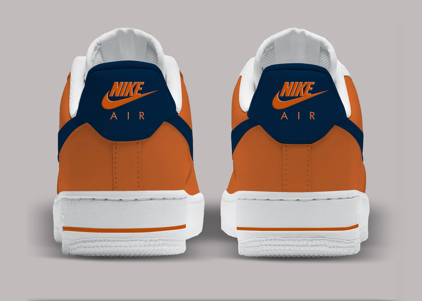 Air Force 1 Custom Painted Auburn Version 2