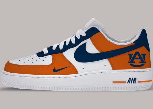 Air Force 1 Custom Painted Auburn Version 2