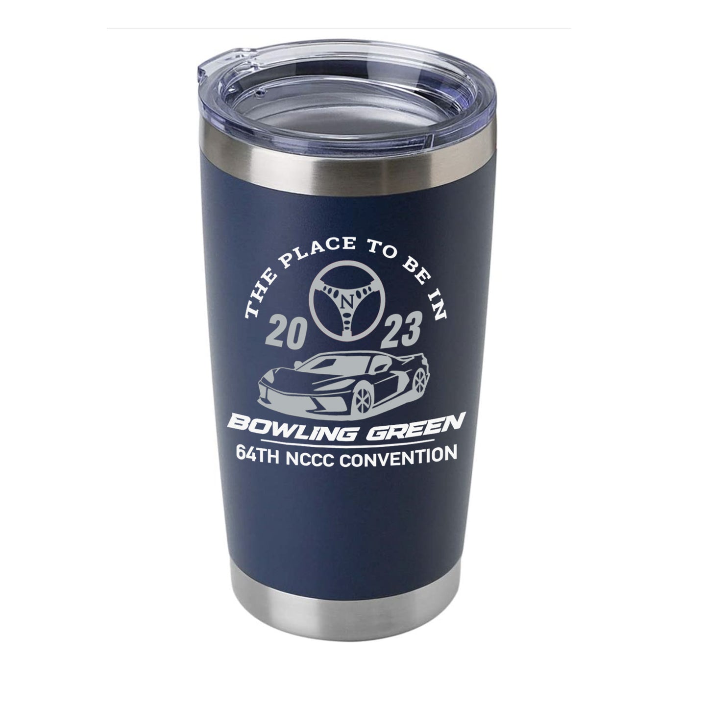 Corvette Logo Travel Mug