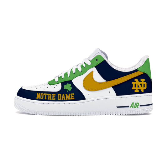 Air Force 1 Custom Painted Notre Dame Fighting Irish