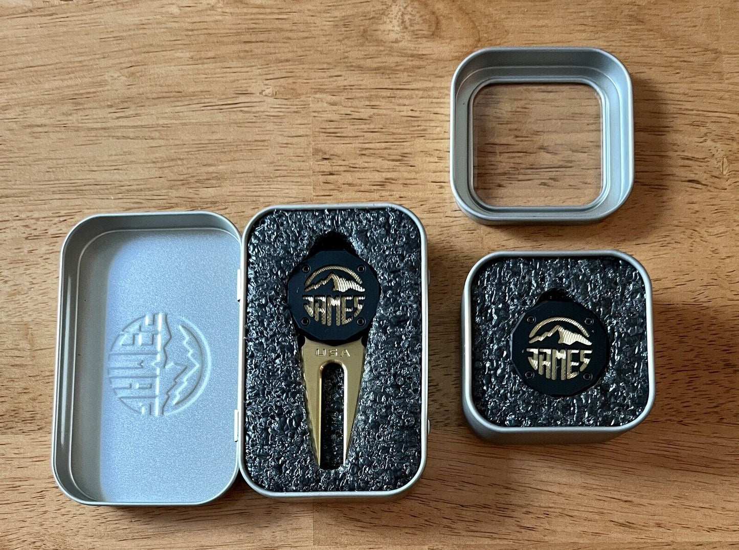 Cody James Golf matching Ball Marker and Divot Tool