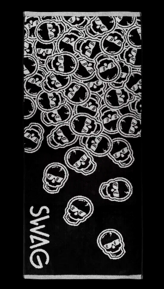 SWAG Golf Falling Skulls Golf Towel