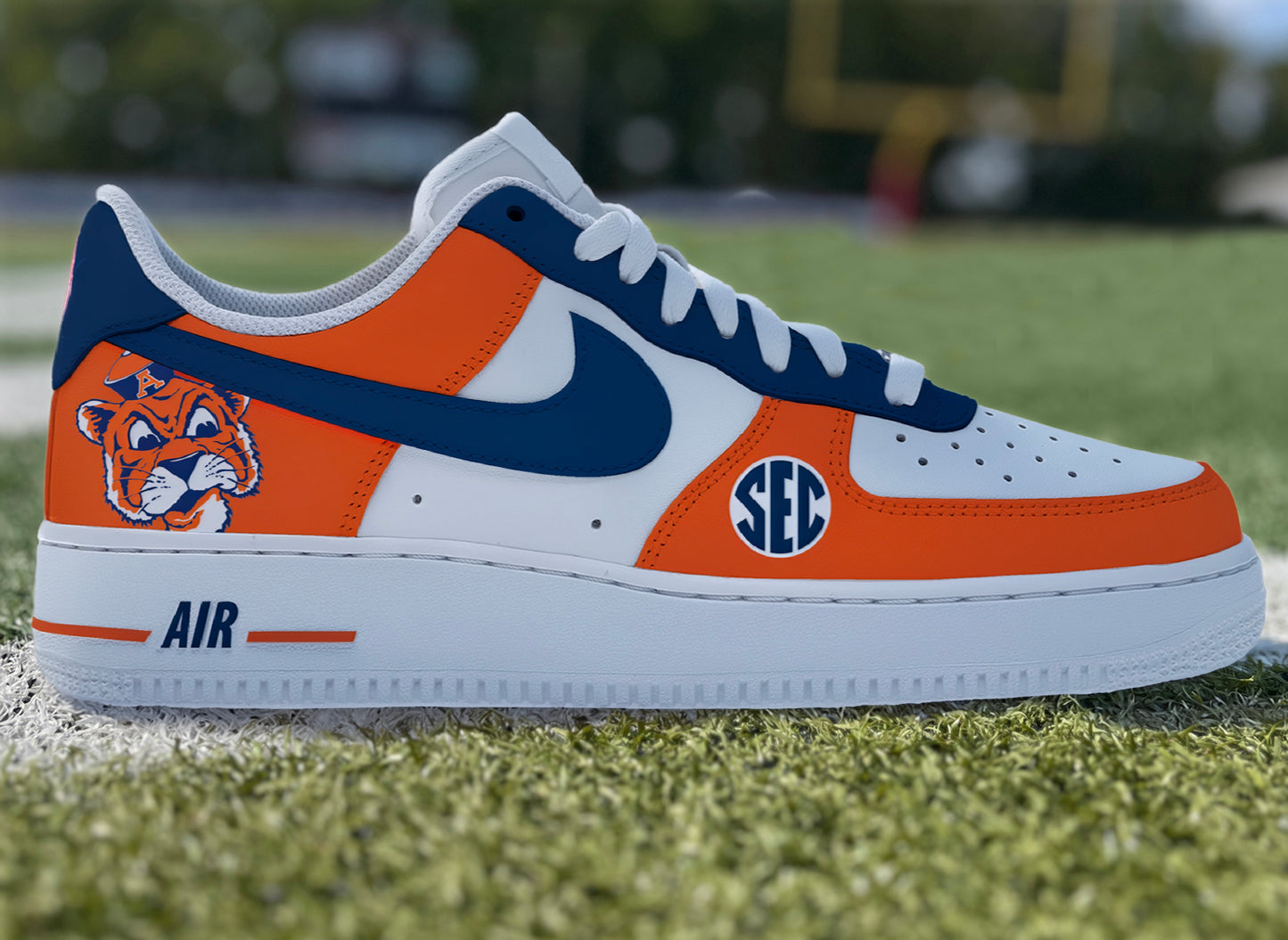 Air Force 1 Custom Painted Auburn University V3